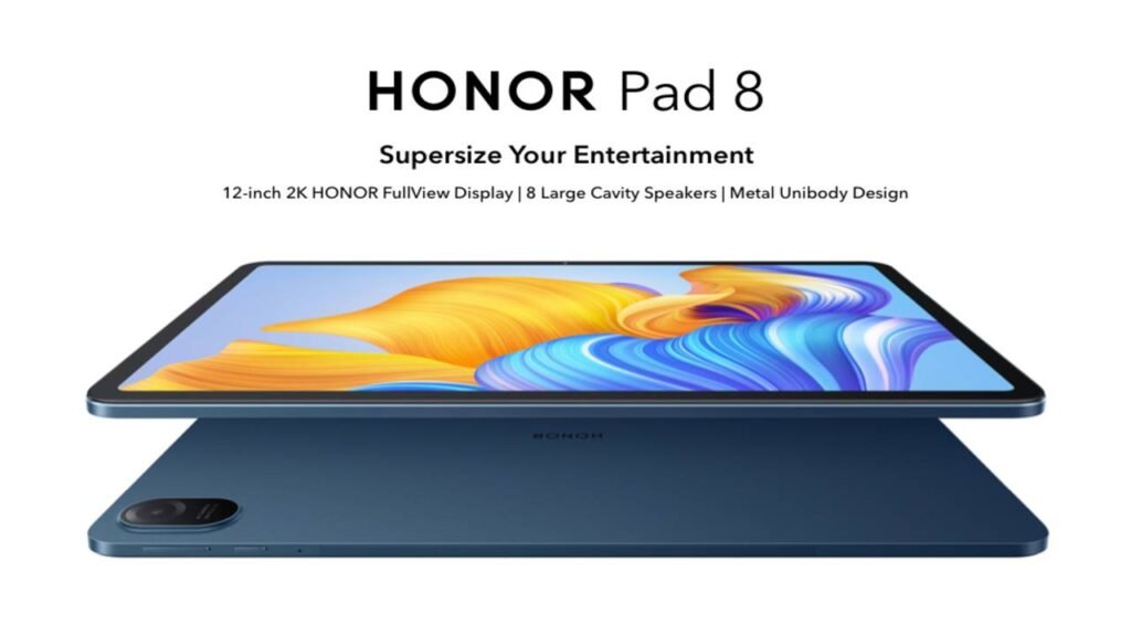 Huge 12-inch 2K Display With 87% Screen-to-Body Ratio