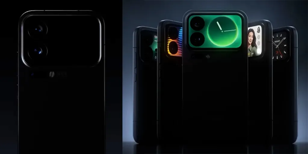 Magic Back Screen on Xiaomi 17 Pro