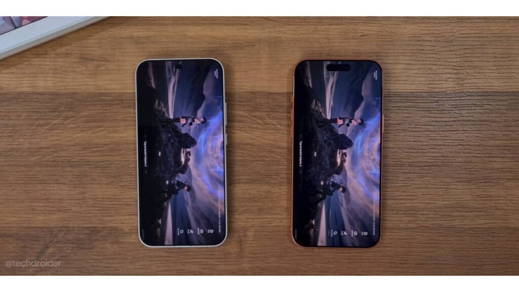 Display and Design Comparison