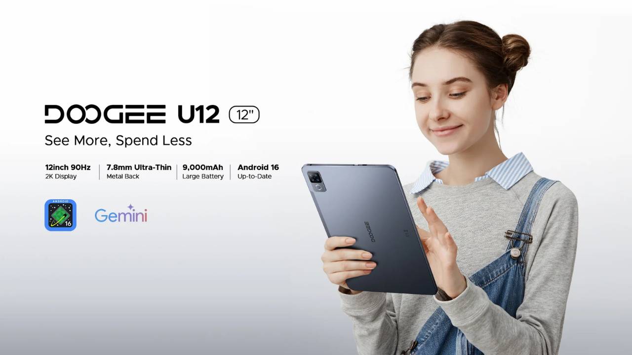 DOOGEE U12 Tablet Launches Globally
