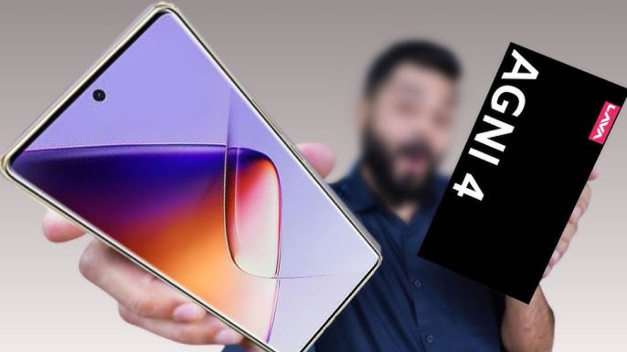 Lava Agni 4 Teased Stunning New Design & Massive