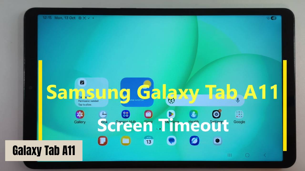 Unlock This Hidden Setting to Stop Your Samsung Galaxy Tab A11 Screen
